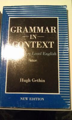 Grammar in context