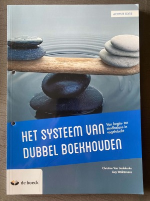 Het systeem van het dubbel boekhouden