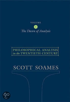 Philosophical Analysis in the Twentieth Century Volume 1
