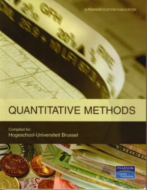 Quantitative Methods: compiled for hogeschool universiteit brussel