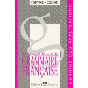 Nouvelle Grammaire Française