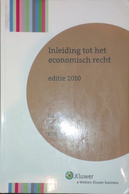 Inleiding tot het economisch recht