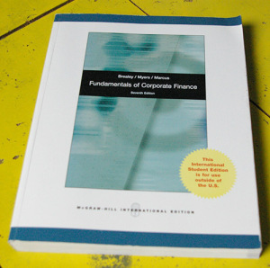 Fundamentals of corporate finance