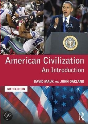 American civilization: An Introduction. (6th edition)