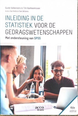 Inleiding in de statistiek voor geddragswetenschappen - 4e editie