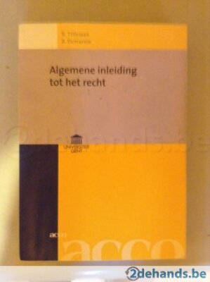 Algemene inleiding tot het recht