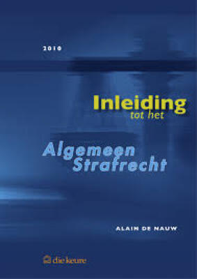Inleiding tot het algemeen strafrecht