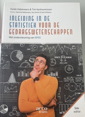 Inleiding in de statistiek voor de gedragswetenschap (met ondersteuning van SPSS)