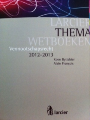 Larcier Themawetboek Vennootschapsrecht