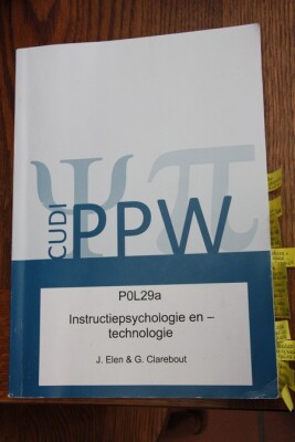 Instructiepsychologie- en technologie