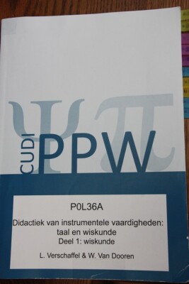 Didactiek van instrumentele vaardigheden: taal en wiskunde