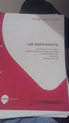 Lab elektrometrie
