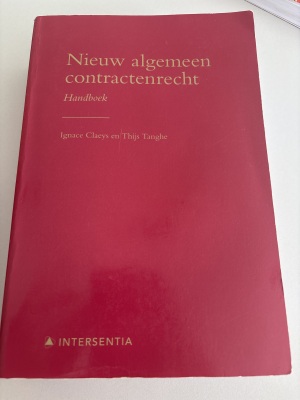 Nieuw algemeen contractenrecht handboek