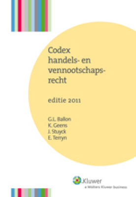Codex handels- en vennootschapsrecht (editie 2010-2011)