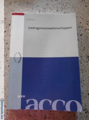 Gedragsneurowetenschappen + hersenmodel