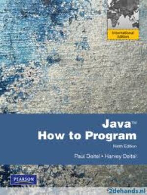 Java How to Program