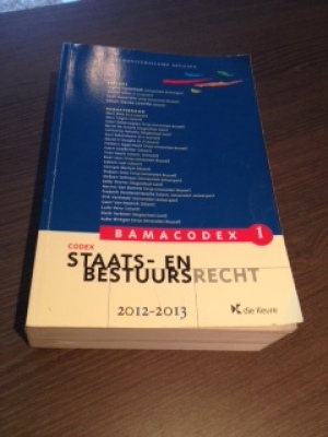 Bamacodex 2012-2013, staats-en bestuursrecht