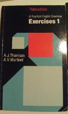 A Practical English Grammar: Exercises 1