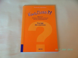 Vous dites?! Exercices