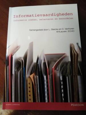 Informatievaardigheden - informatie zoeken, selecteren en beoordelen.