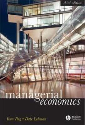 Managerial Economics 3rd edition