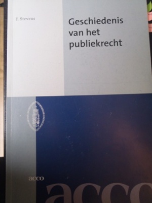 Geschiedenis van het publiekrecht