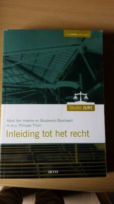 Inleiding tot het recht