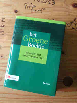 Woordenlijst Nederlandse taal ('Het groene boekje')
