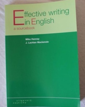 Effective writing in English