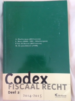 Codex Fiscaal Recht Deel 2