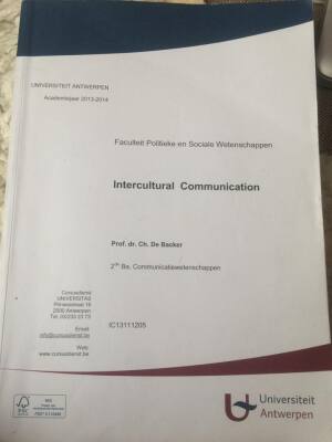 Intercultural Communication