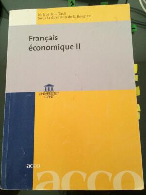 Français économique II