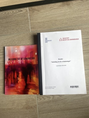inleiding tot de criminologie