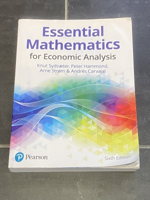 Wiskunde voor Economen Deel 2