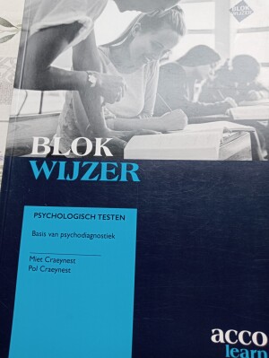 blokwijzer psychologische testen